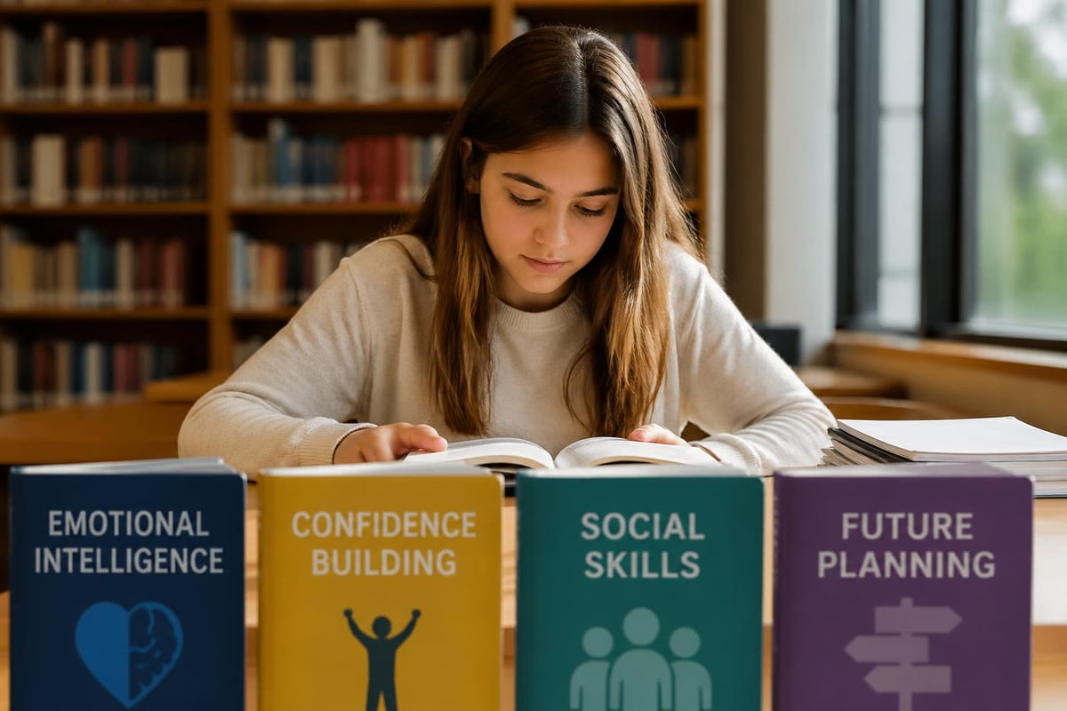 Teen development through reading