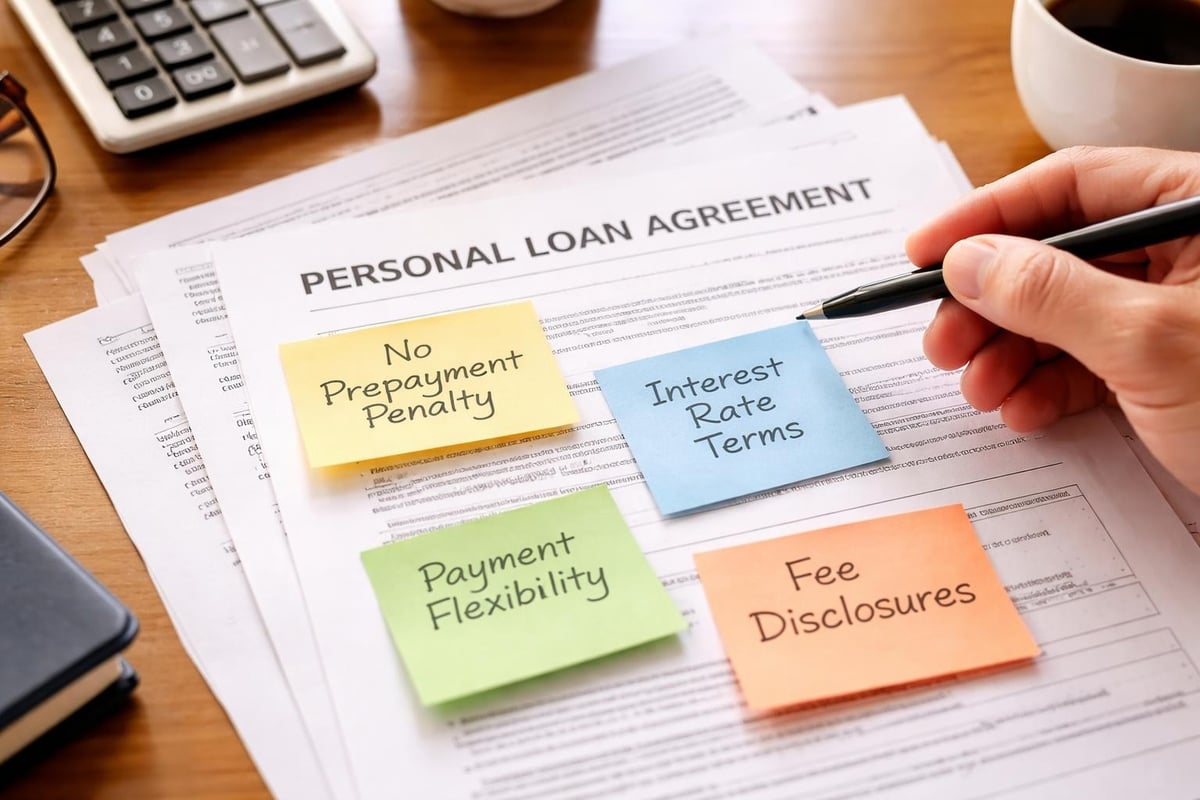 Loan agreement checklist
