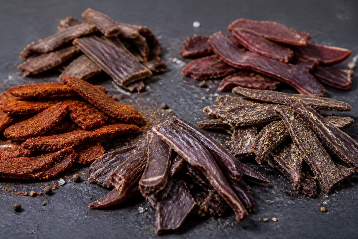 Biltong plus varieties