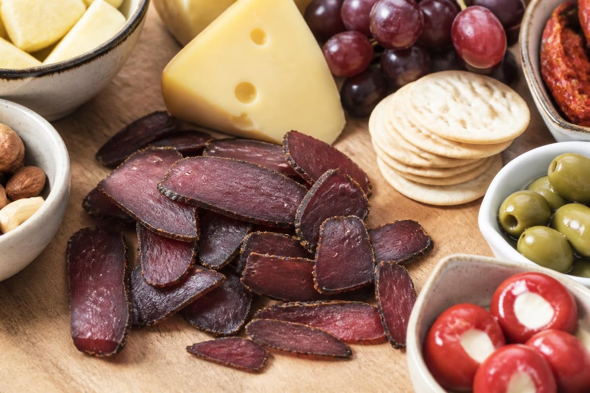 Biltong serving suggestions