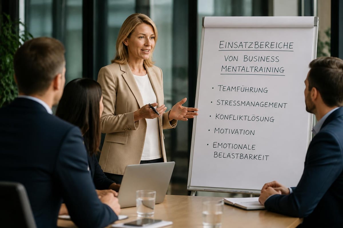 Business Mentaltraining Anwendungen