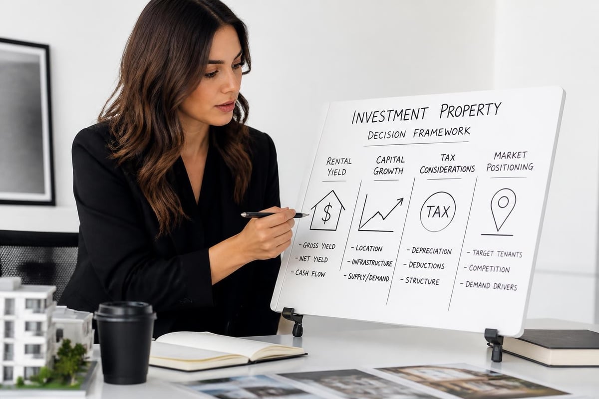 Investment property analysis framework