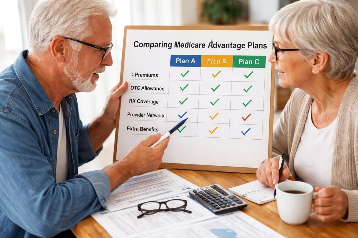 Over the Counter Benefits in Medicare Advantage Plans 3 Medicare plan comparison