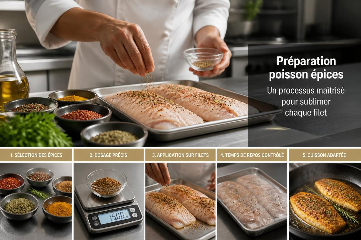 Workflow de préparation professionnelle