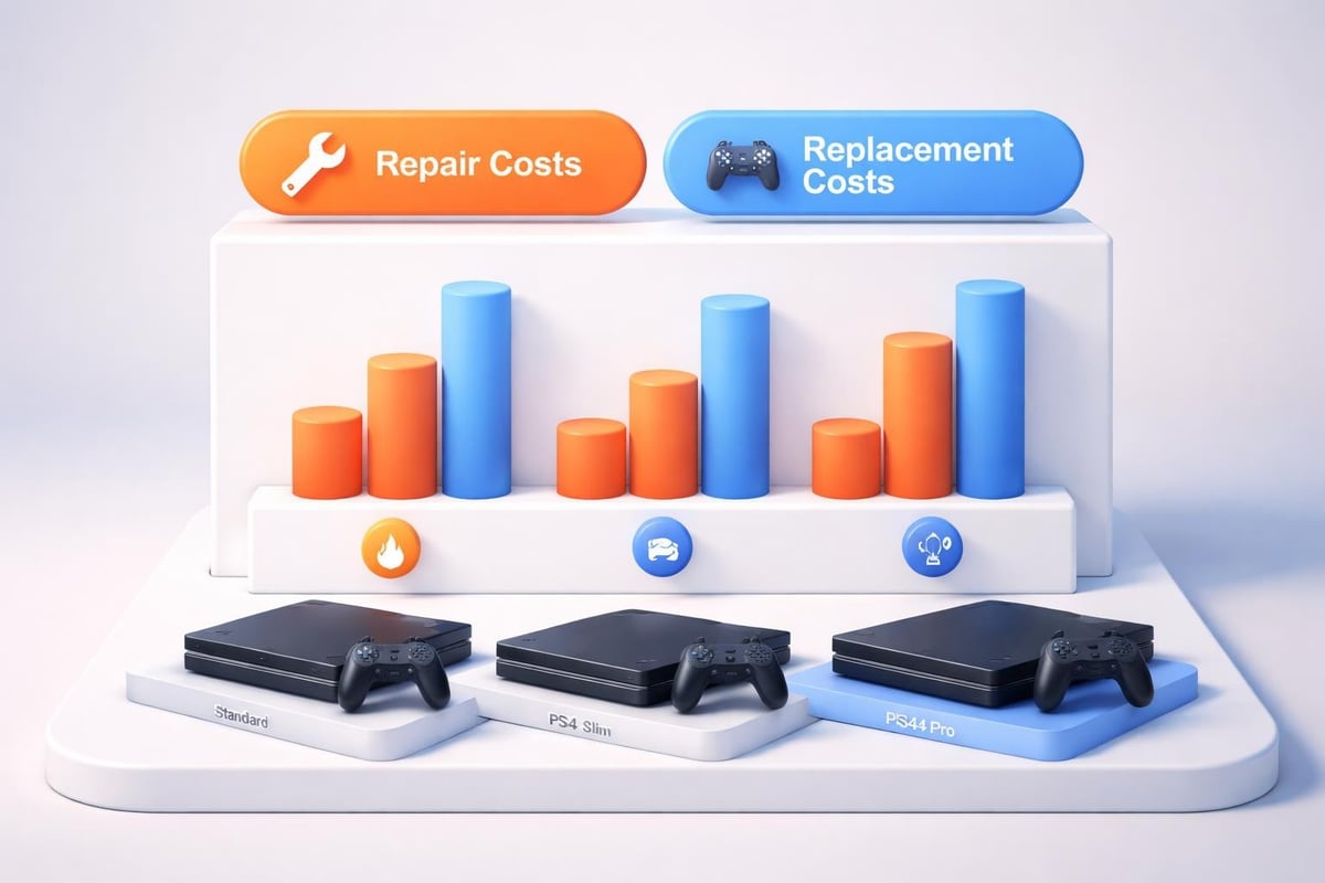 PS4 repair cost analysis