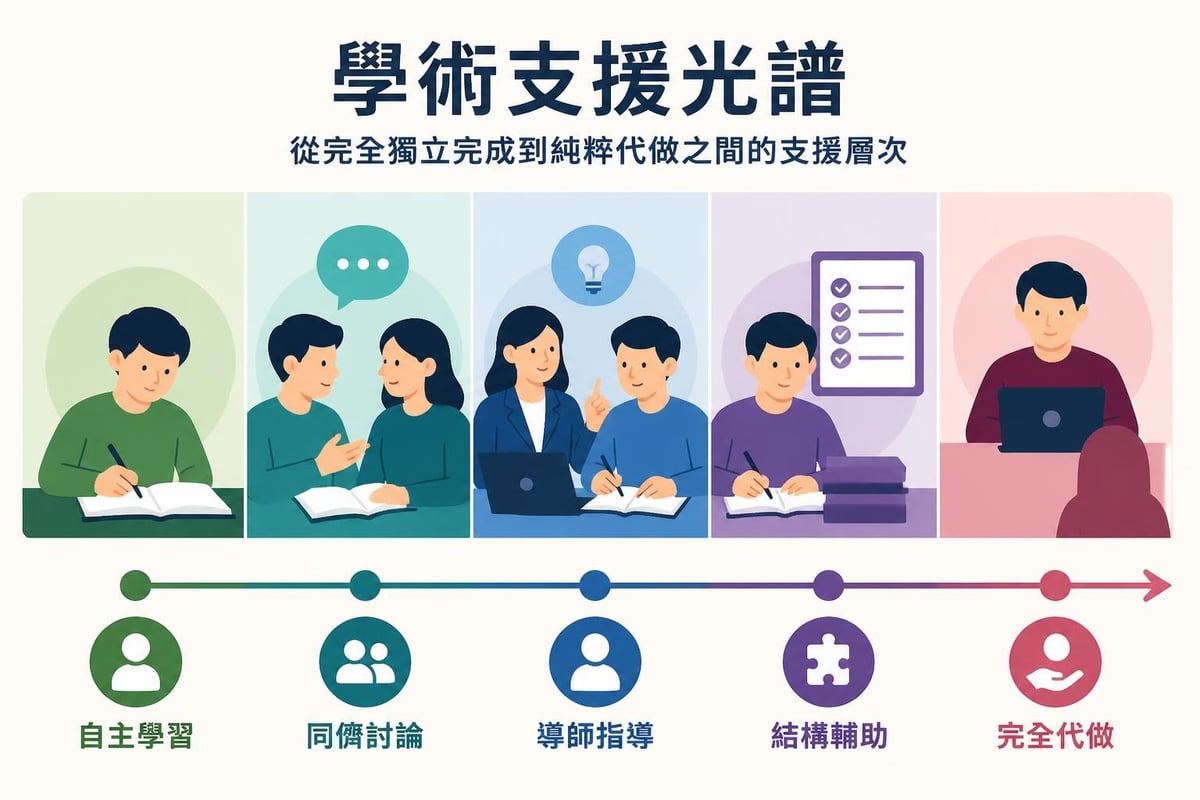學術支援光譜