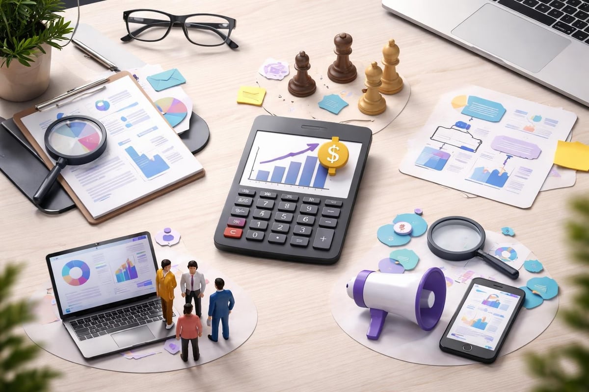Marketing service cost factors