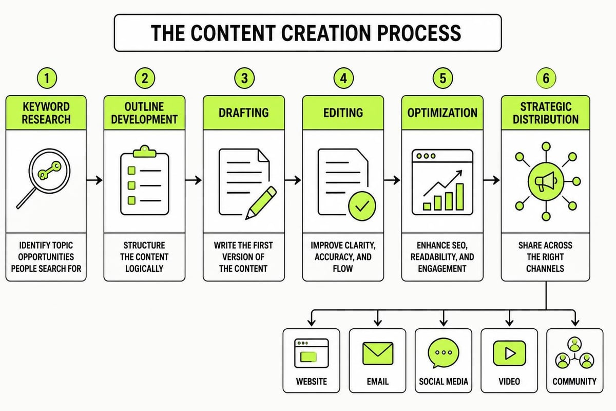 Content marketing workflow