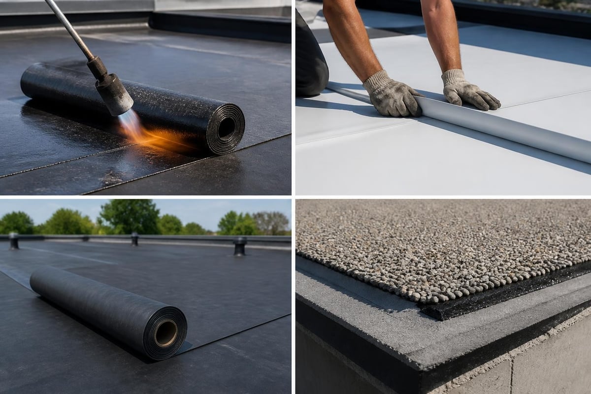 Commercial roofing material comparison