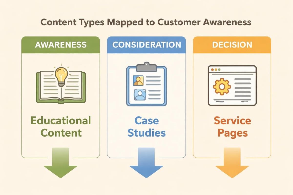 Content marketing funnel