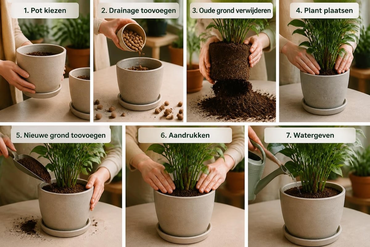 Verpot proces stappen