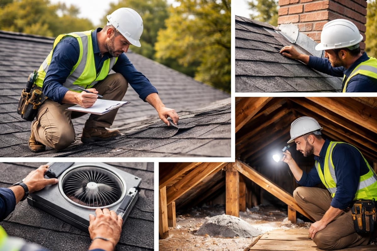 Roof inspection checklist