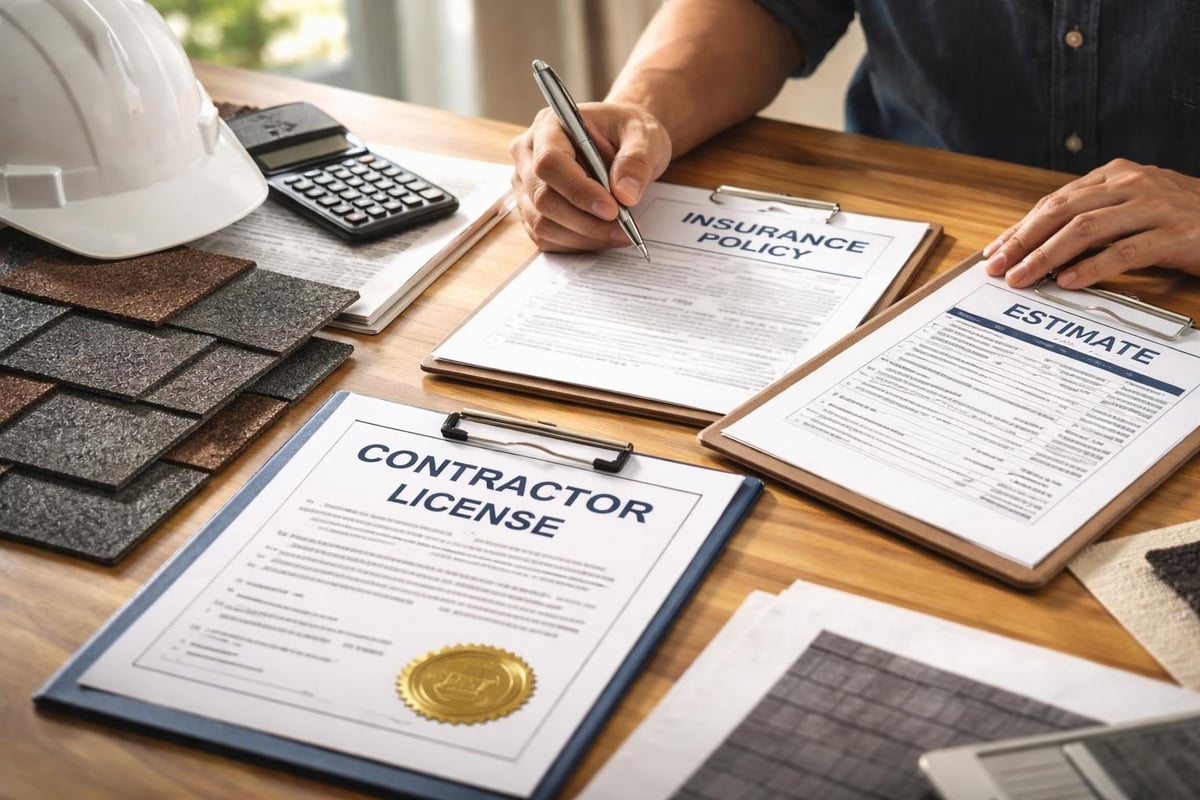 Contractor evaluation criteria