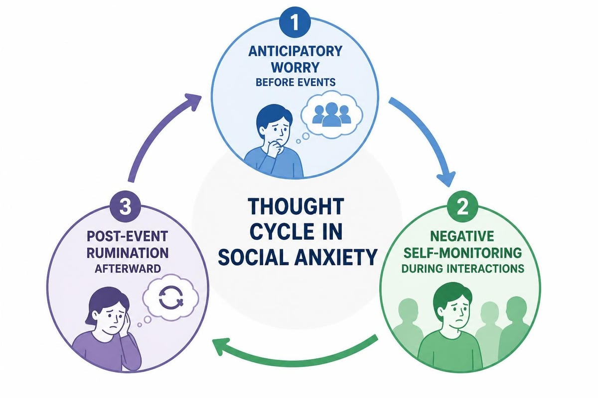 Cognitive patterns in social anxiety