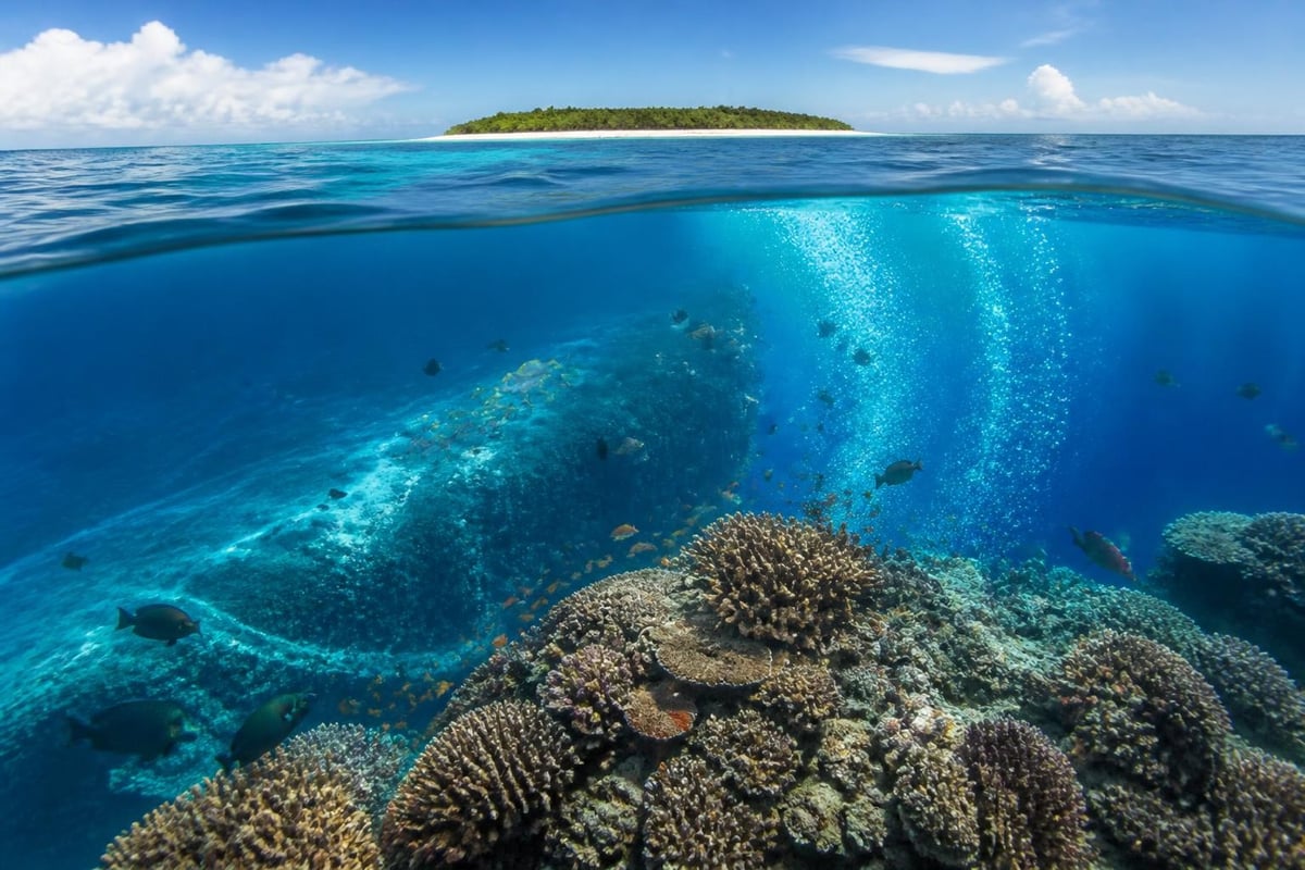 Tubbataha reef ecosystem
