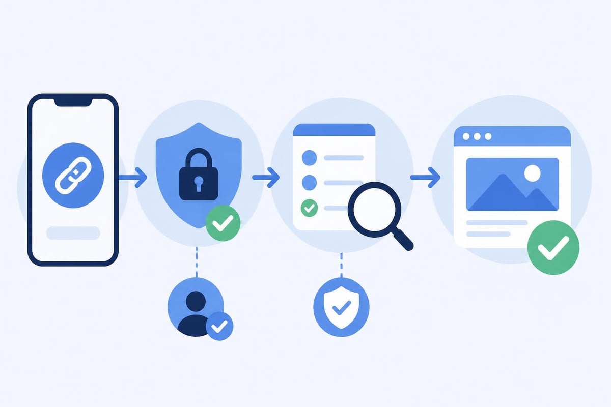 Deep linking security