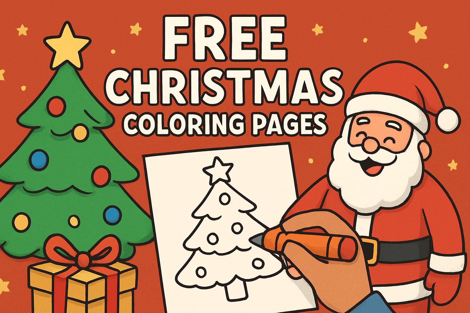 12 Best Free Christmas Coloring Pages for 2025