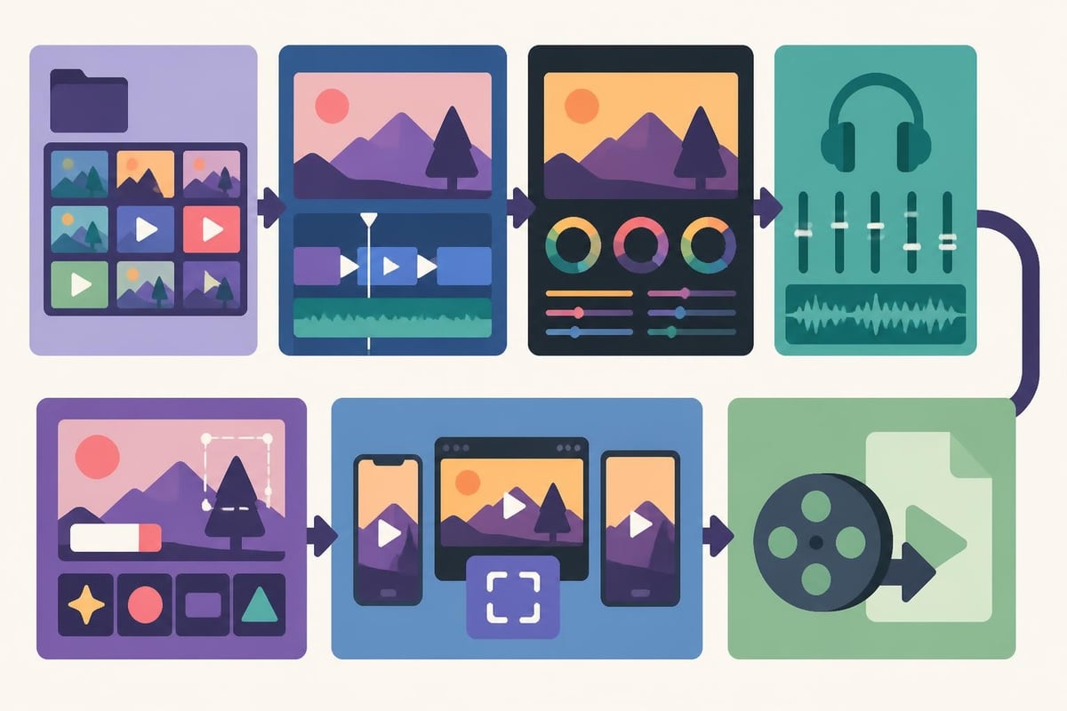 Video editing workflow