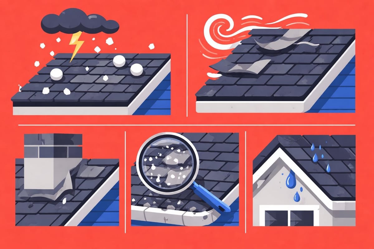 Types of storm damage