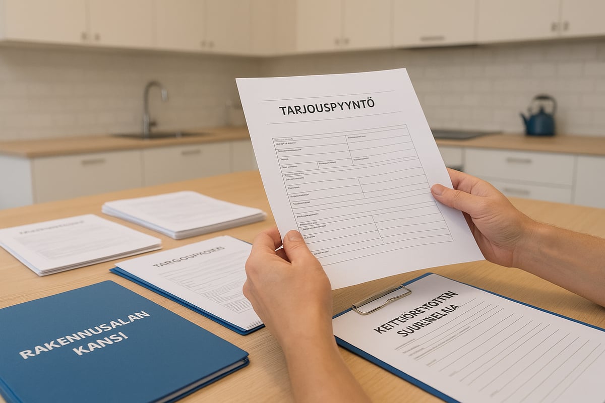 Vaihe 3: Tarjouspyyntöjen Laadinta ja Tarjousten Vertailu