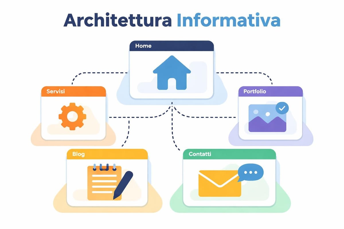 Architettura informativa sito web