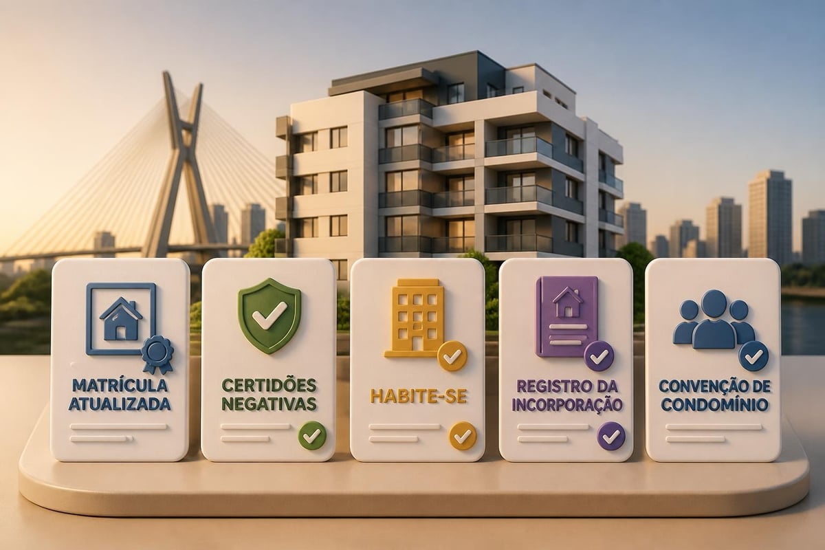 Checklist documentação compra apartamento