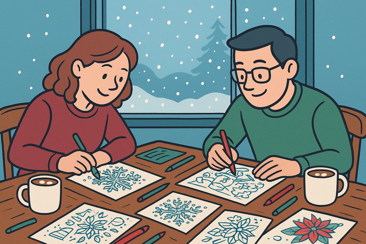 9 Stunning Winter Coloring Pages for Adults to Try in 2026