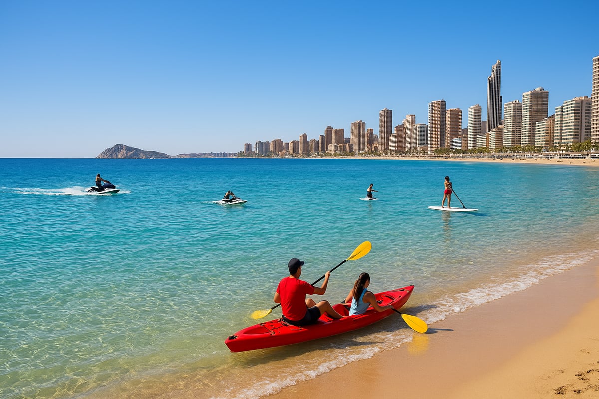 Motos de Agua Benidorm - article c3b3b71a 0448 46f4 a6a fotografia realista de alta calidad de la playa de 0 or4v8y Por Qué Benidorm Es El Destino Ideal Para Actividades Acuáticas