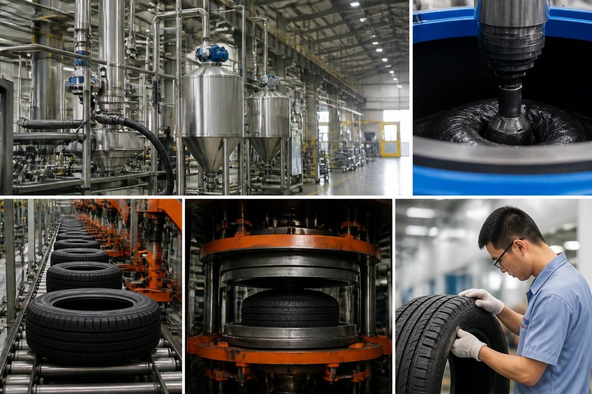 Sailun tire manufacturing process