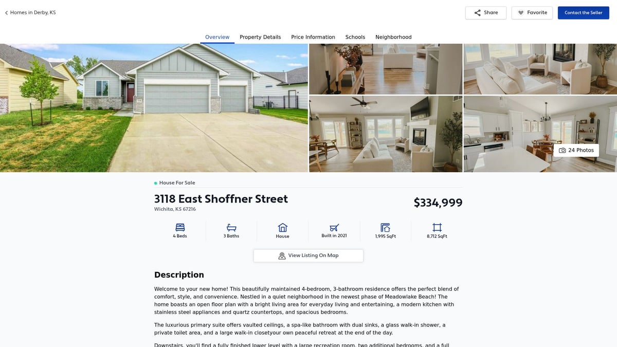 7 Best Homes in Wichita KS to Buy in 2026 - 3118 East Shoffner Street – Modern Family Comfort