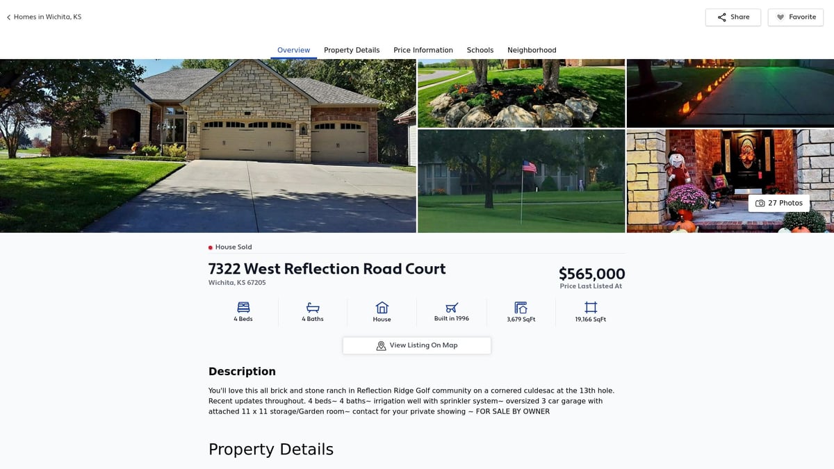 7 Best Homes in Wichita KS to Buy in 2026 - 7322 West Reflection Road Court – Upscale Family Oasis