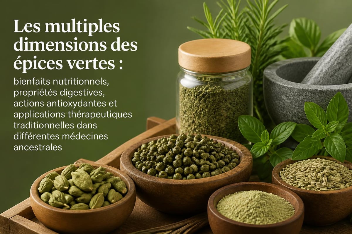 Propriétés épices vertes