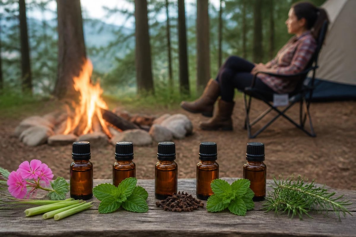 Essential oil scent barrier