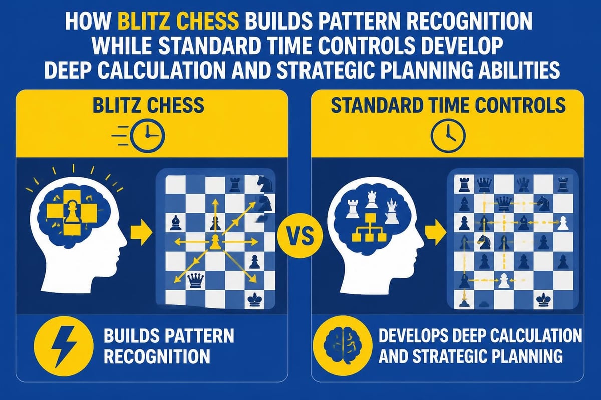 Chess skill development through different formats