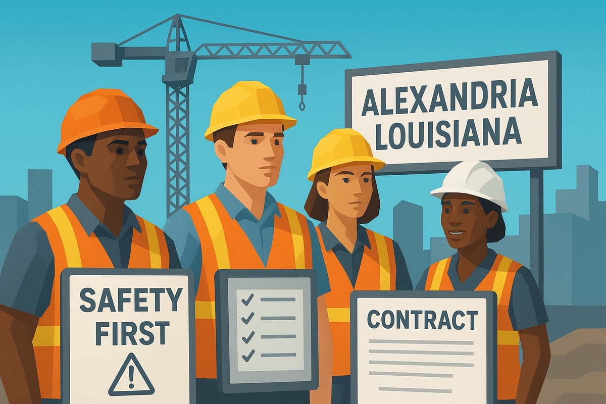 Legal, Regulatory, and Safety Considerations for Temporary Labor in Alexandria