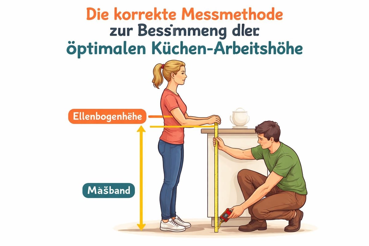 Messung der Ellenbogenhöhe
