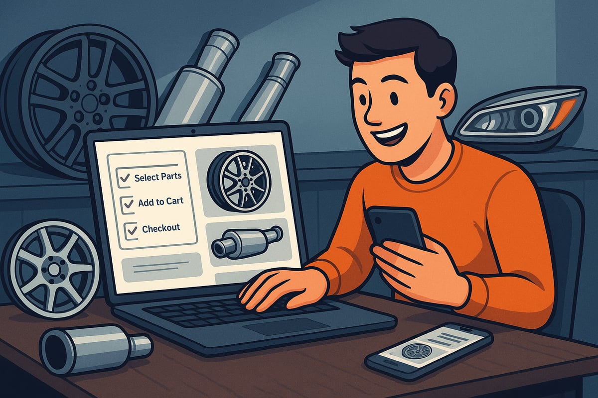 How to Buy Aftermarket Car Parts Online: Step-by-Step