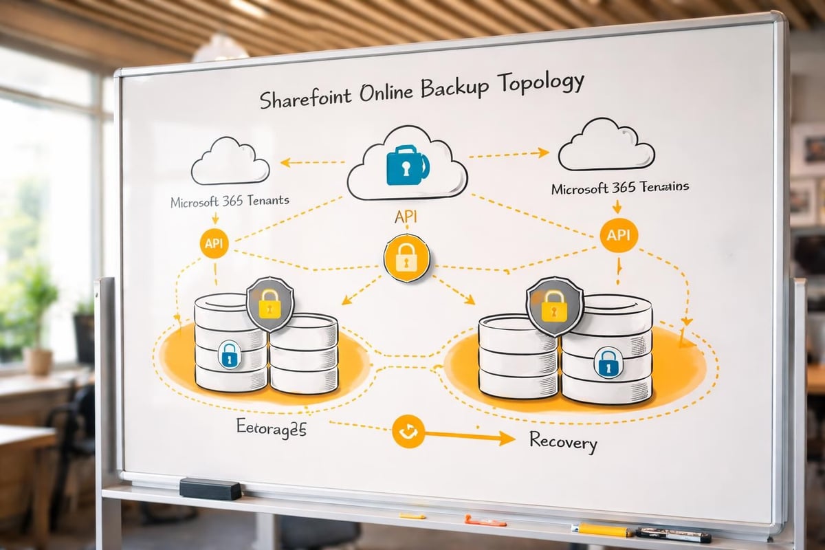 Cloud backup architecture