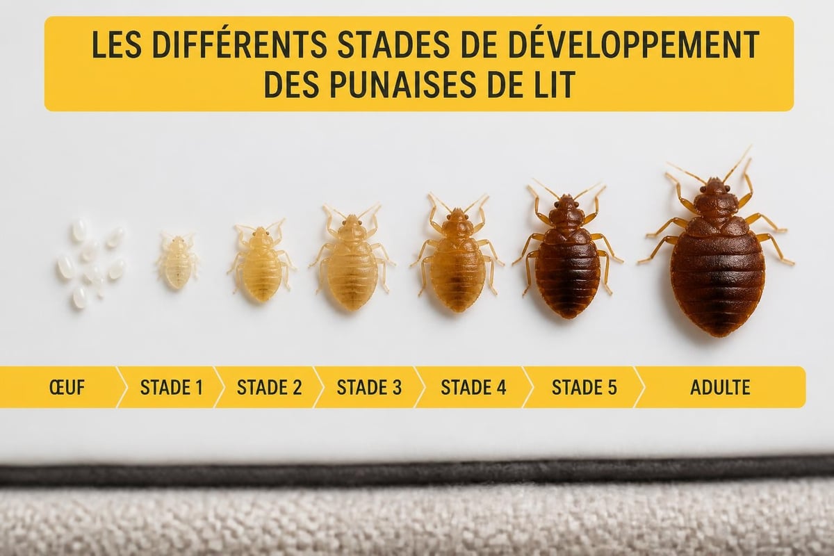 Identification des punaises de lit