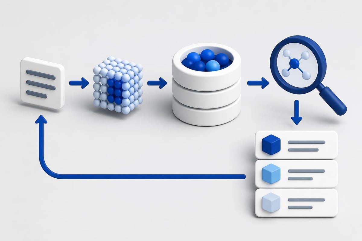 Vector database retrieval