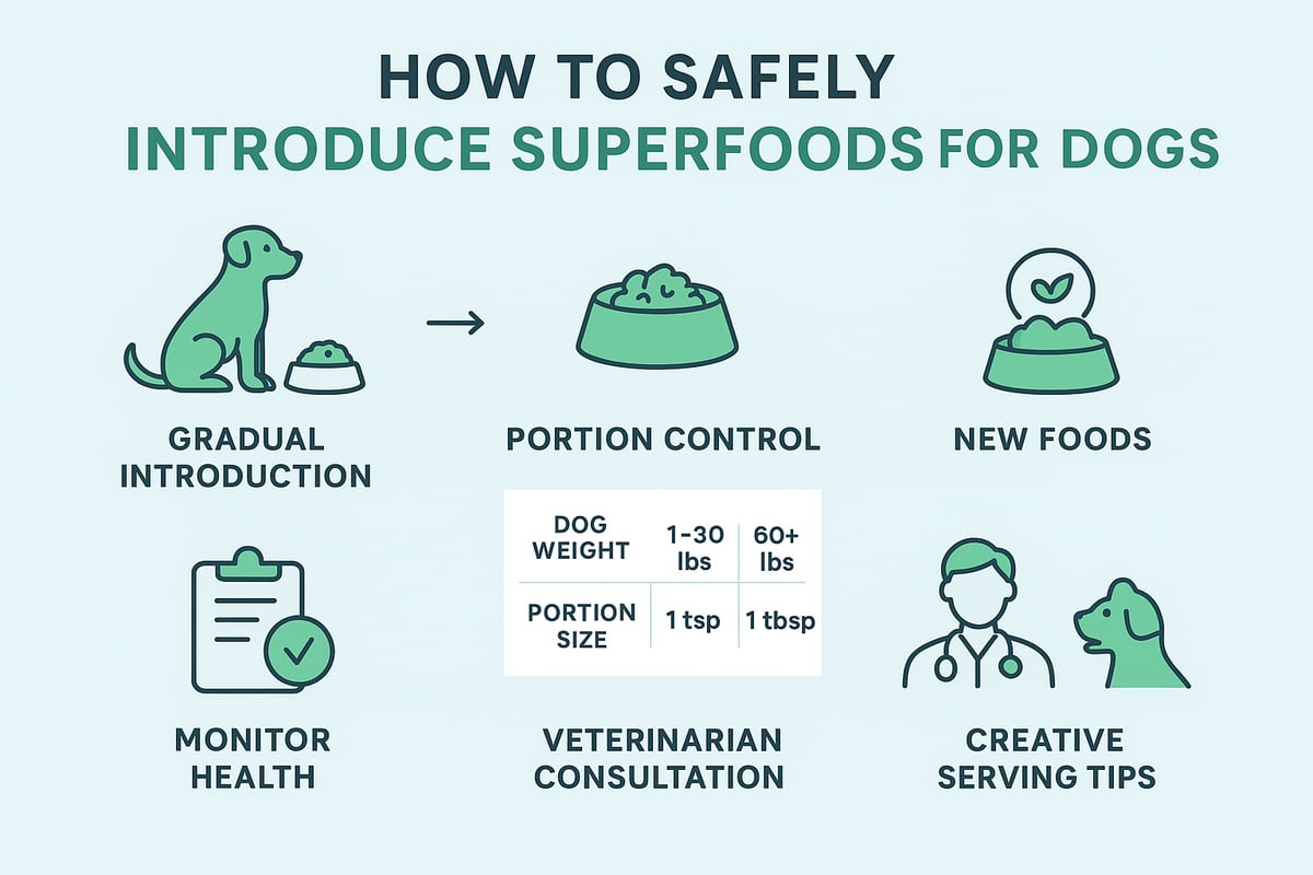 How to Safely Introduce Superfoods Into Your Dog’s Diet