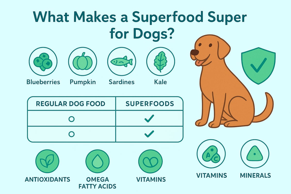 Understanding Superfoods for Dogs: What Makes Them ‘Super’?