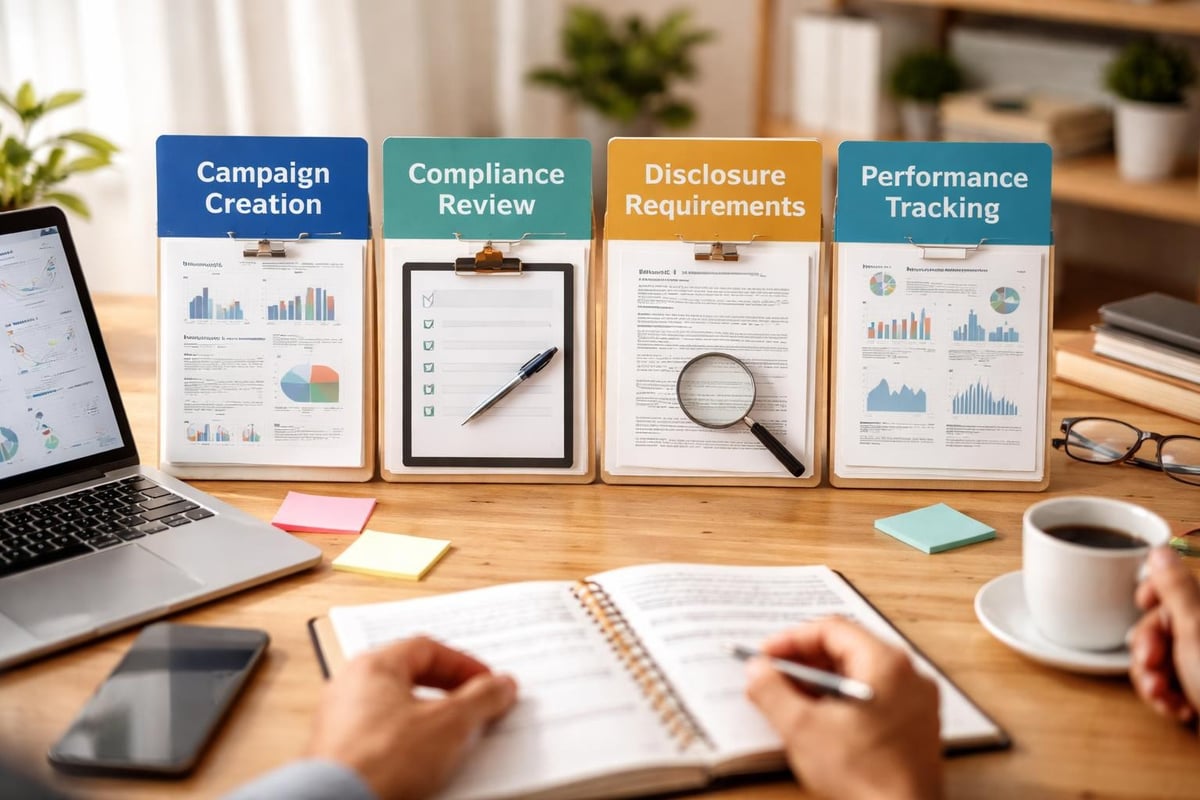 Advertising compliance workflow