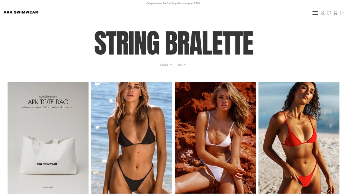 7 Hottest Hot Pink Swimwear Styles to Rock in 2025 - String Bralette Bikini Top – Ark Swimwear