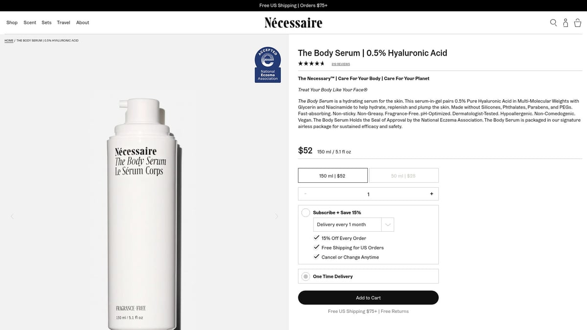 7 Must-Try Body Care Products for Glowing Skin in 2026 - Necessaire The Body Serum