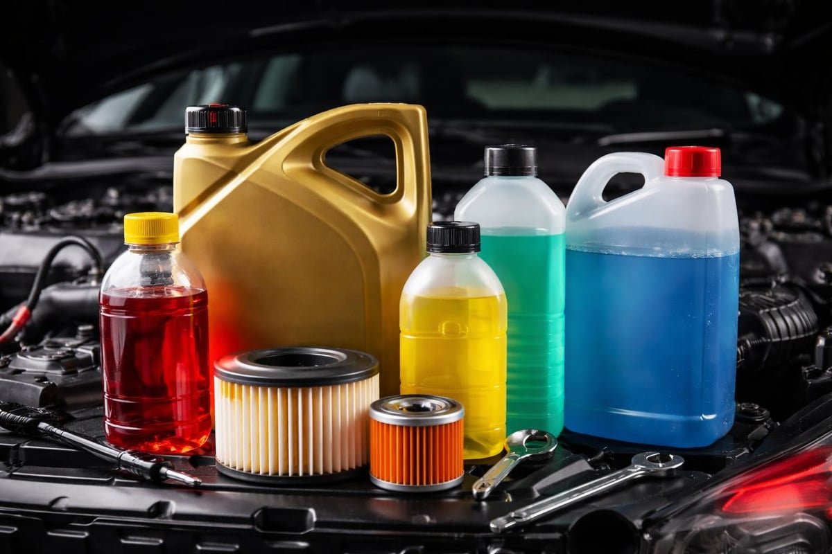 Vehicle fluid systems and filters