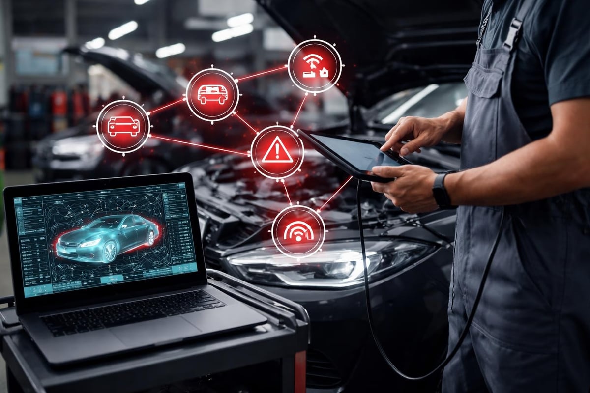 Modern vehicle diagnostic systems