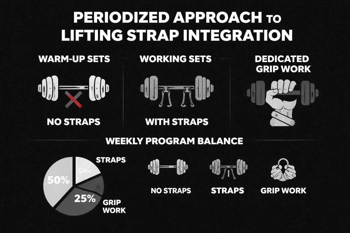 Strategic strap use in training