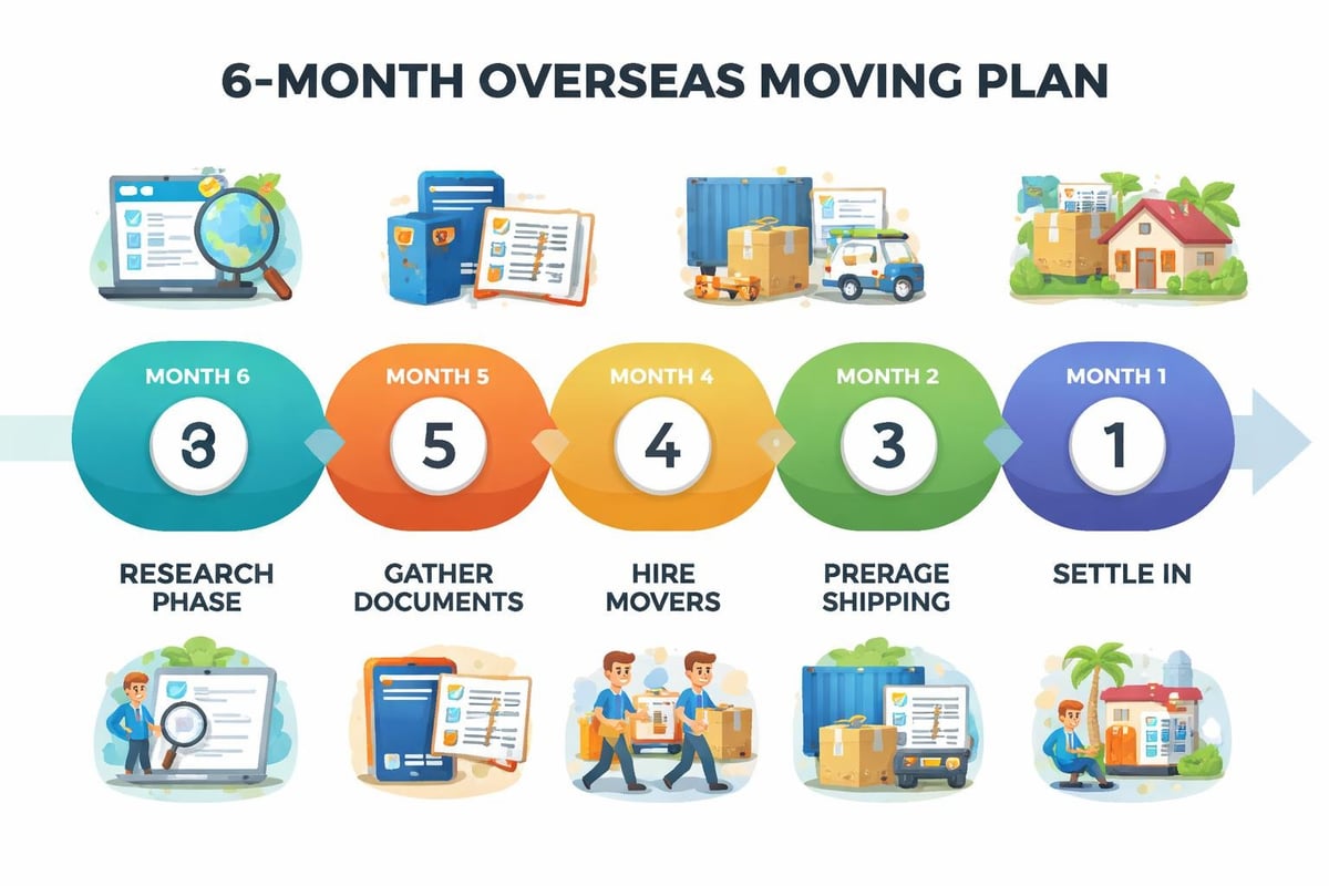 International move timeline