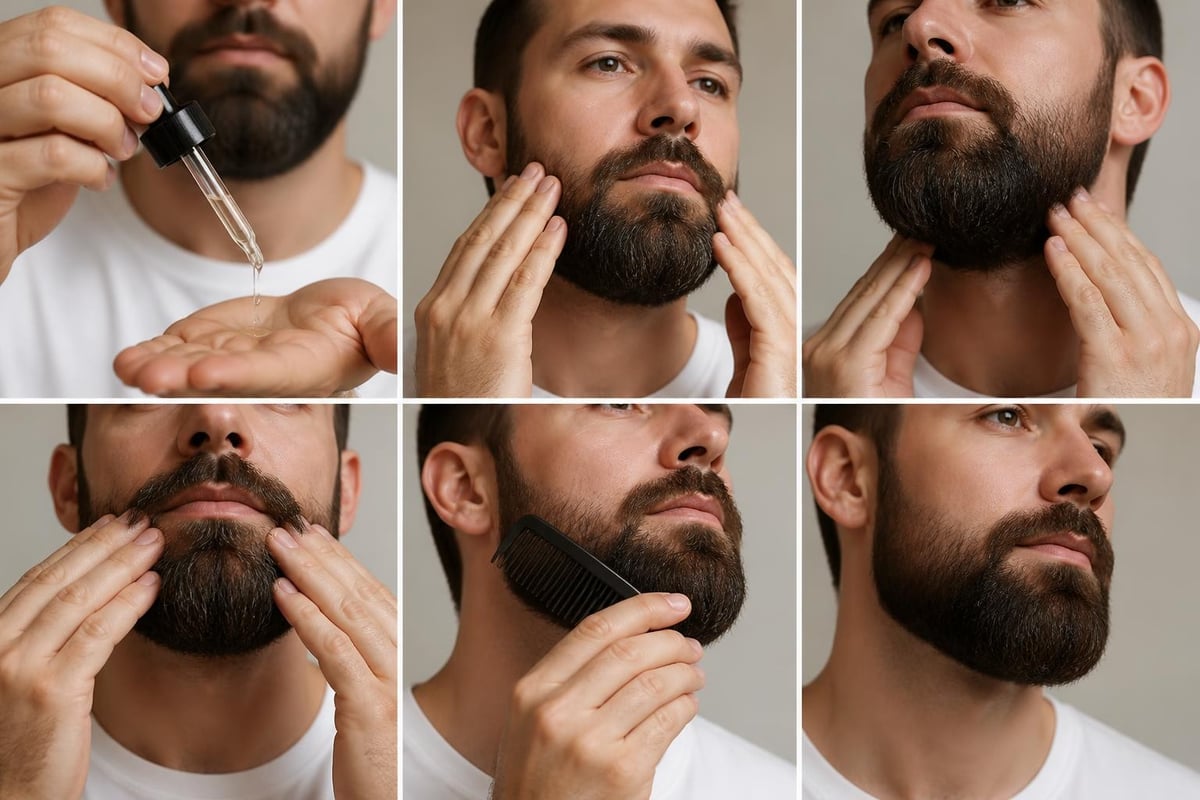 Beard application technique